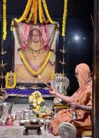 Jalabhisheka and Shodashopachar Puja at HH Shrimat Parijnanashram Swamiji III Sannidhi, Karla (2 March 2025)